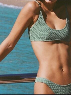 Green Triangl bikini